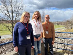 The organising committee: (from left) Lynne Falconer, University of Stirling; Elisabeth Ytteborg, Nofima, and Carlo C. Lazado, Nofima