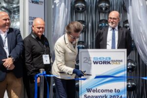 HRH Princess Anne at Seawork