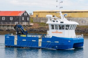 Ice Fish Farm boat