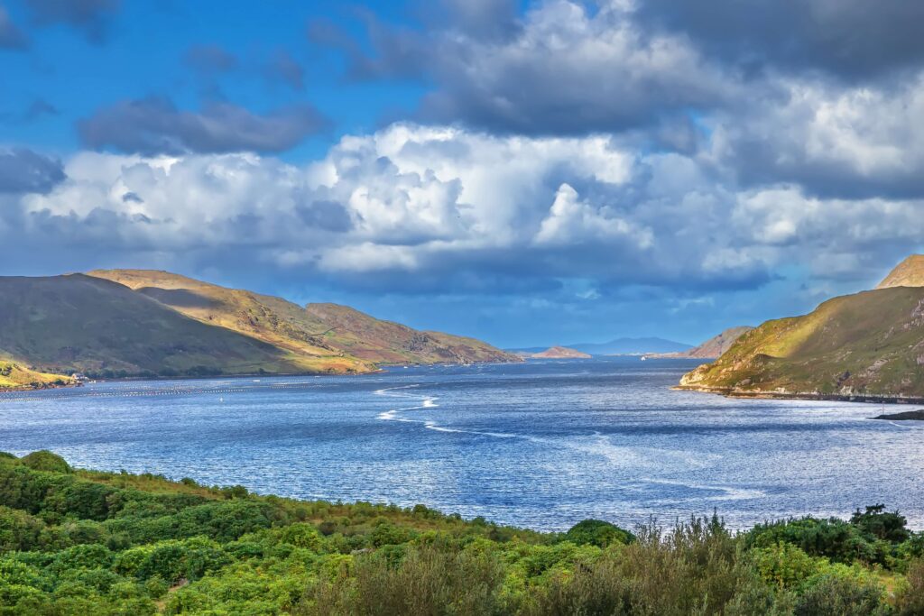 Killary Harbour is a lough located in the west of Ireland, in northern Connemara