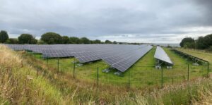 Solar panels, Eden campus, St Andrews