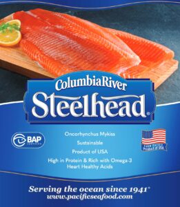 Columbia River steelhead pack, Pacific Seafood