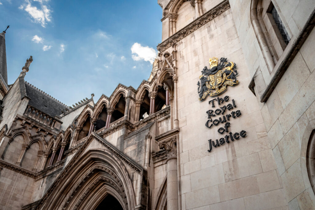 The Royal Courts of Justice, London